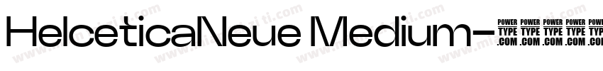 HelceticaNeue Medium字体转换